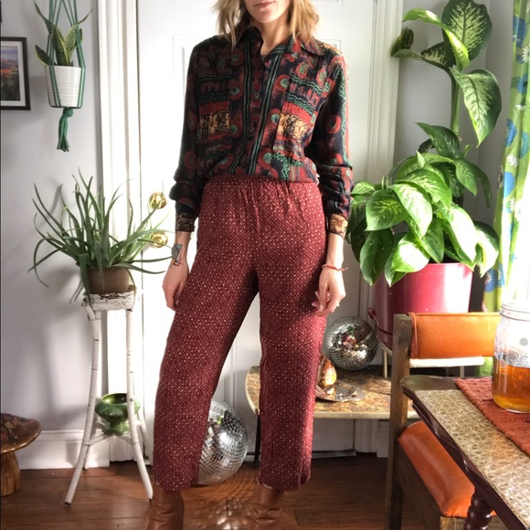 SOLD! patterned pant - Picture 3 of 5